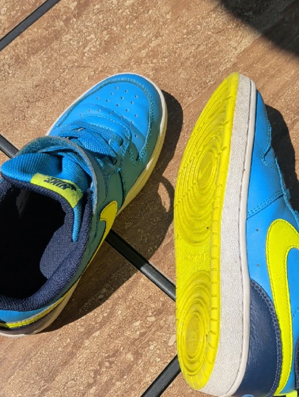 Nike Kids Court Borough Blue Sneakers
